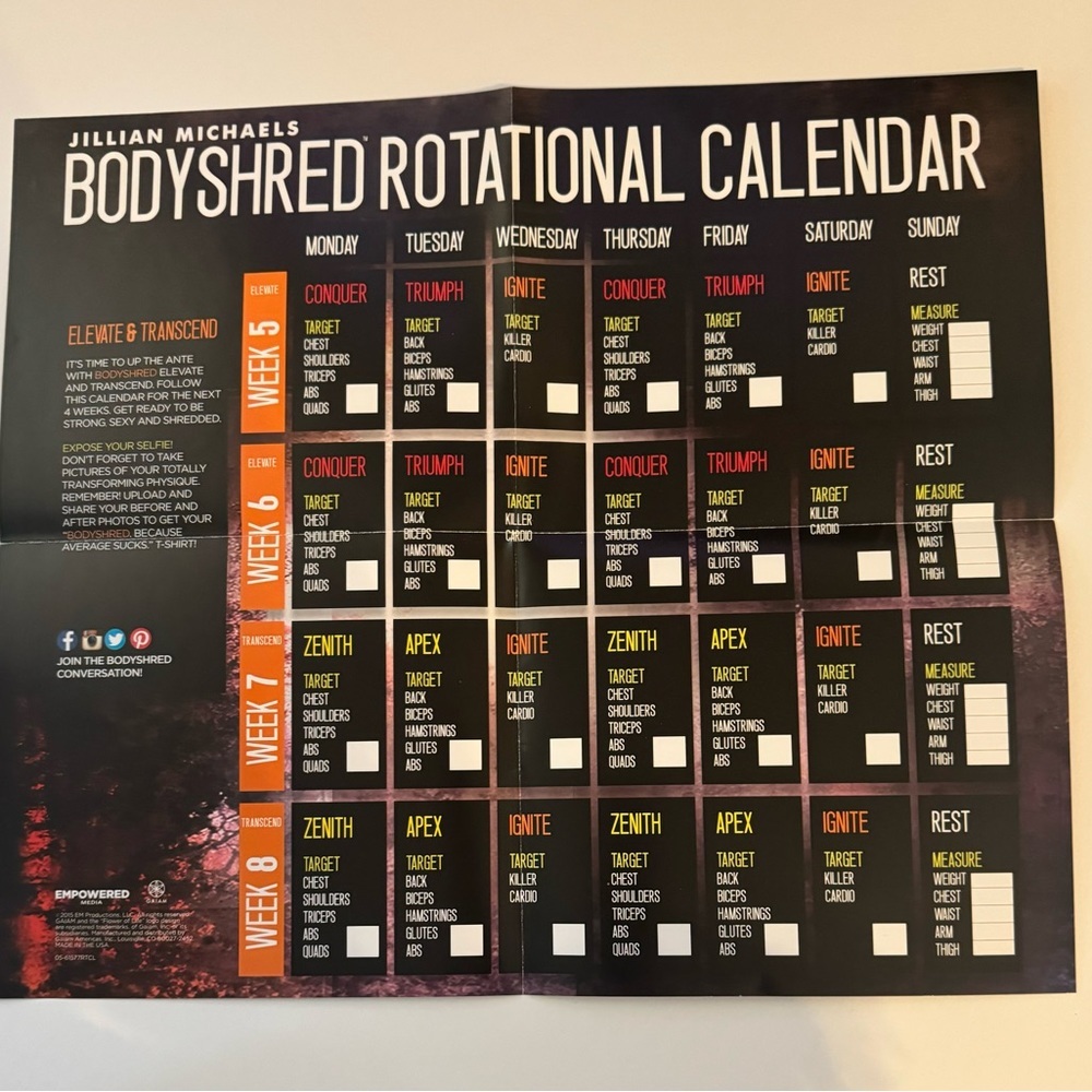 Julian Michaels Body Shred Workout Program - Picture 3 of 13